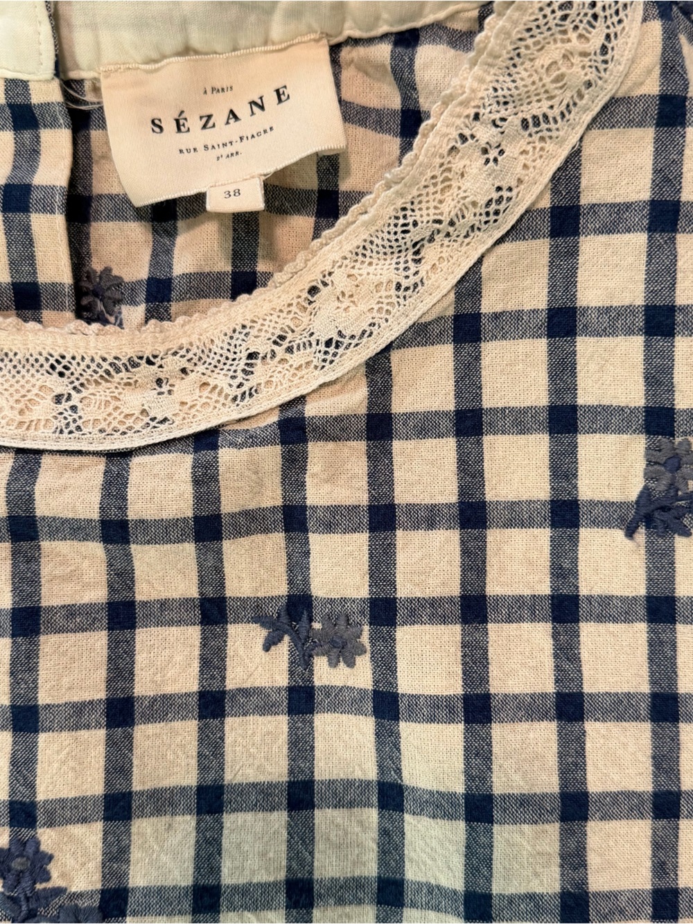 Sézane Thalyna Blouse - EU 38 US 6 (M) - Picture 7 of 8